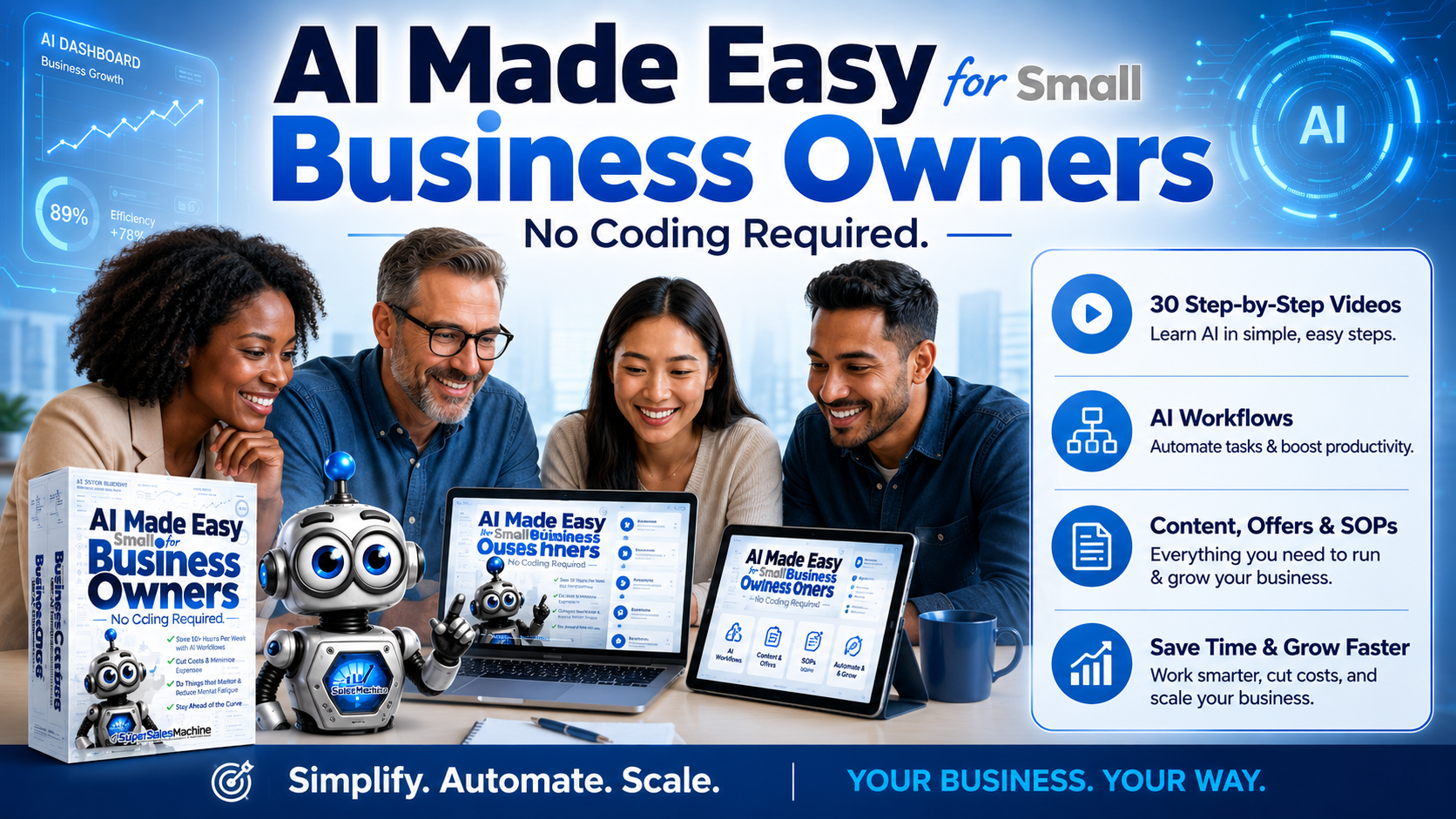 AI Made Easy for Small Business Owners